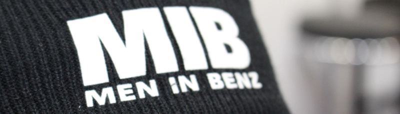 2017Augustin BARBOT - Techno Classica 2017 - Mercedes MIB Men In Benz logo